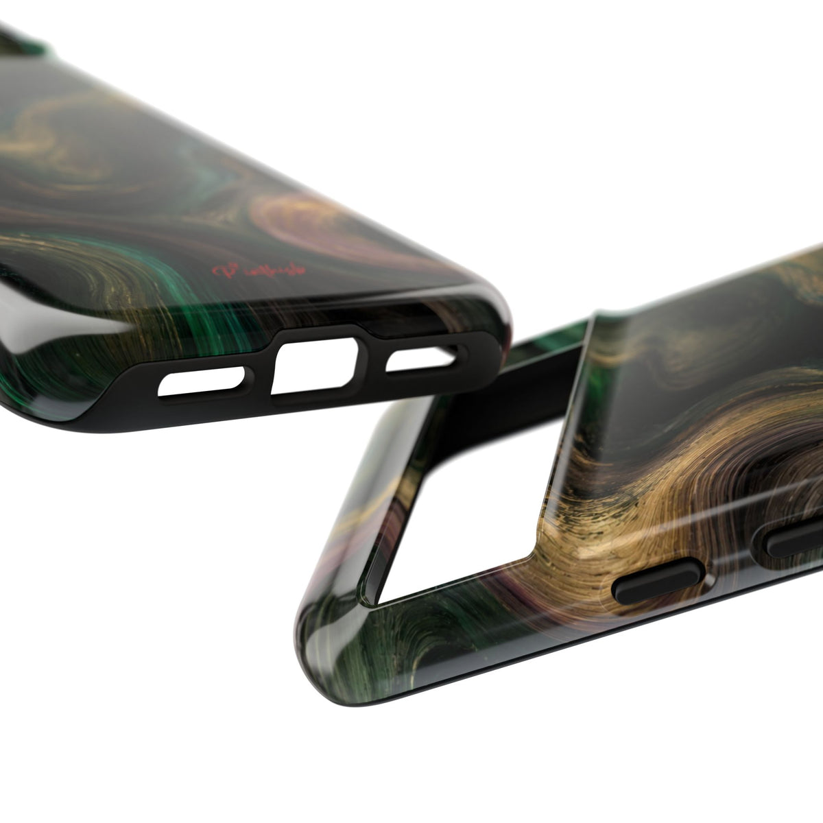 Marbled Forest Tough Phone Case