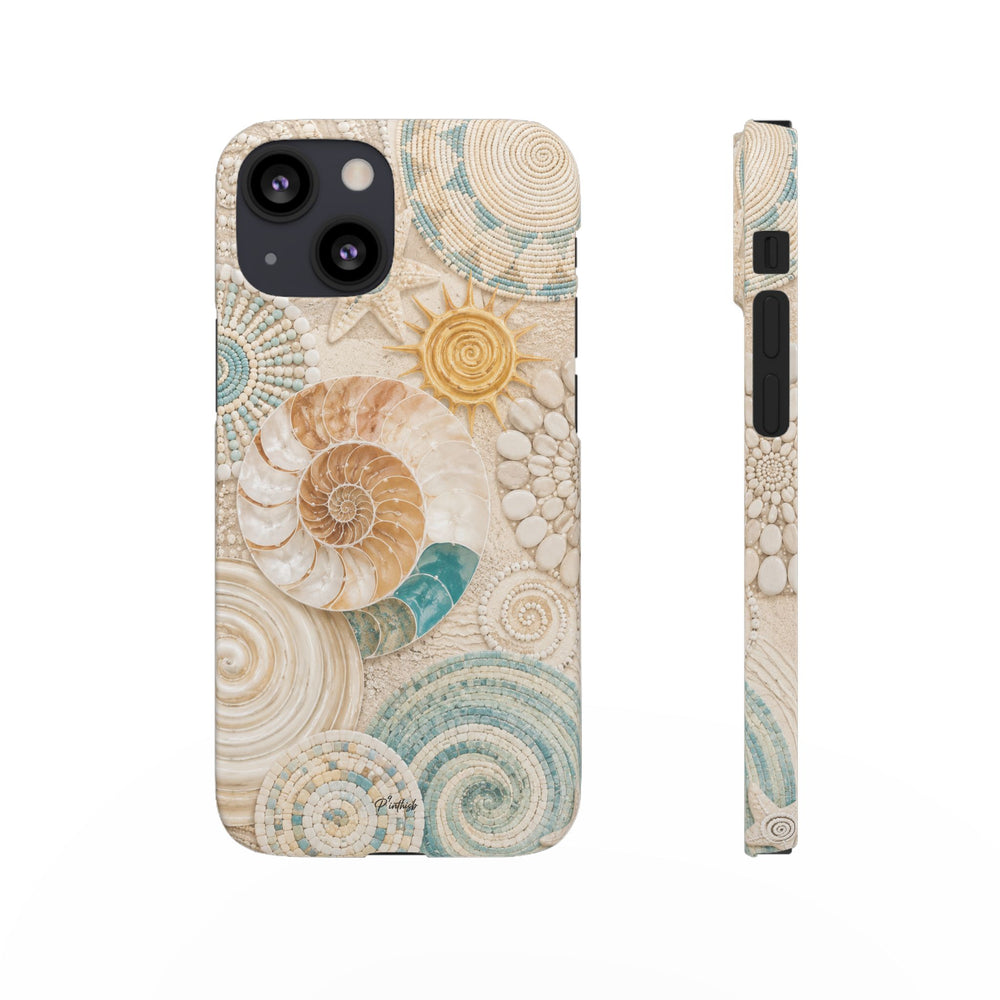 Coastal Seashell Snap Case