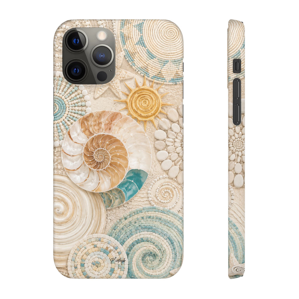 Coastal Seashell Snap Case
