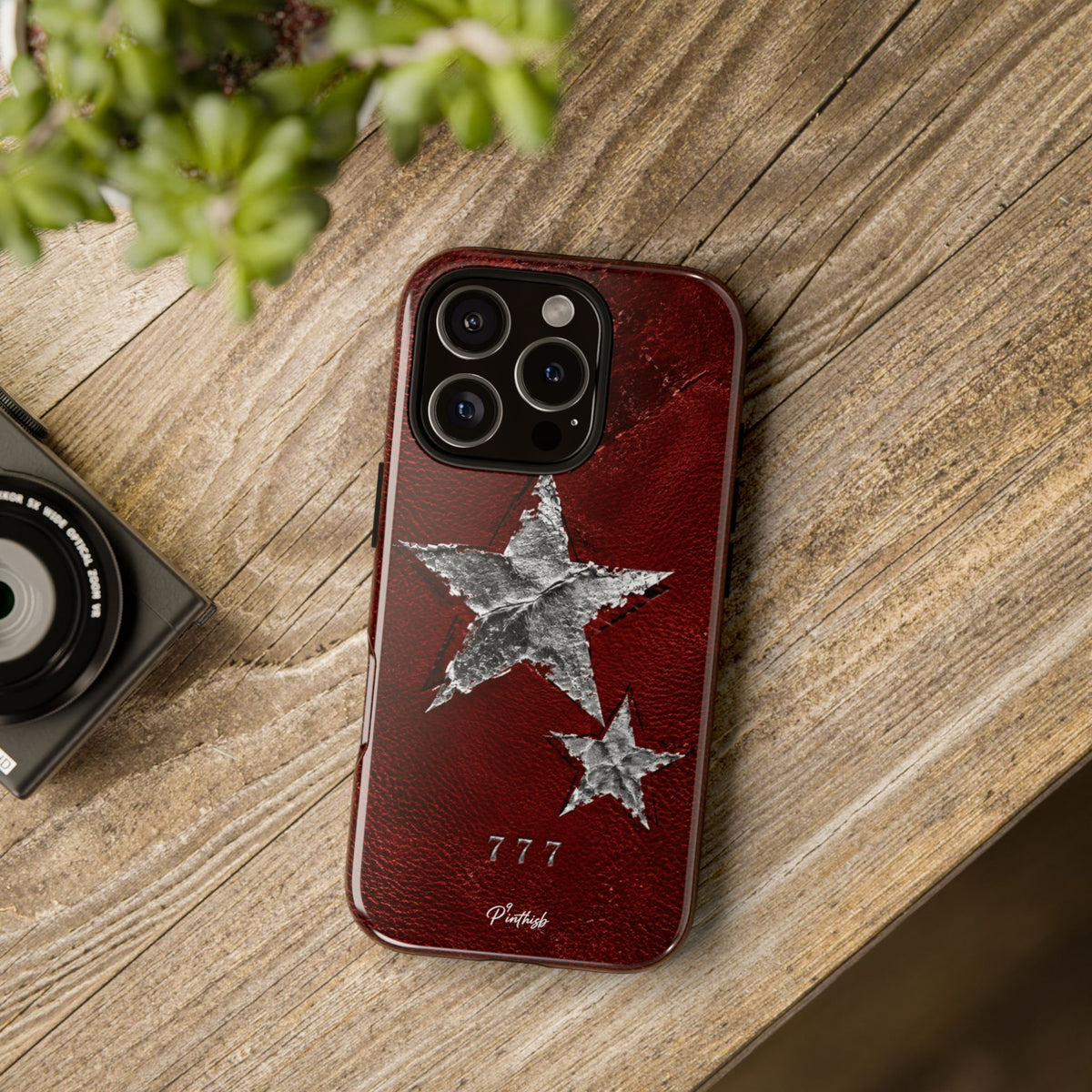 777 Metallic Stars Phone Case