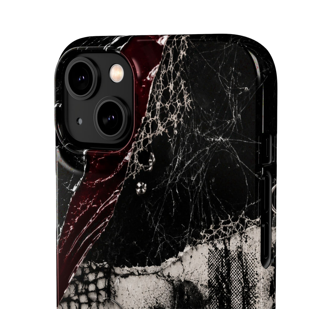 Midnight Static Snap Phone Case