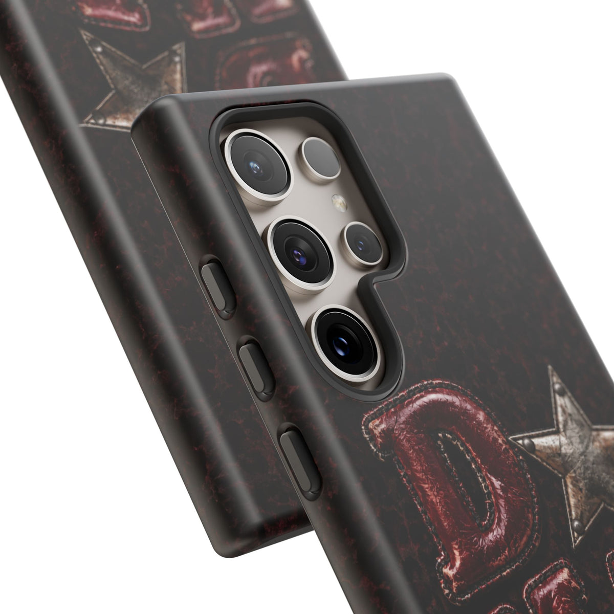Geometric Blue Diamond Tough Phone Case