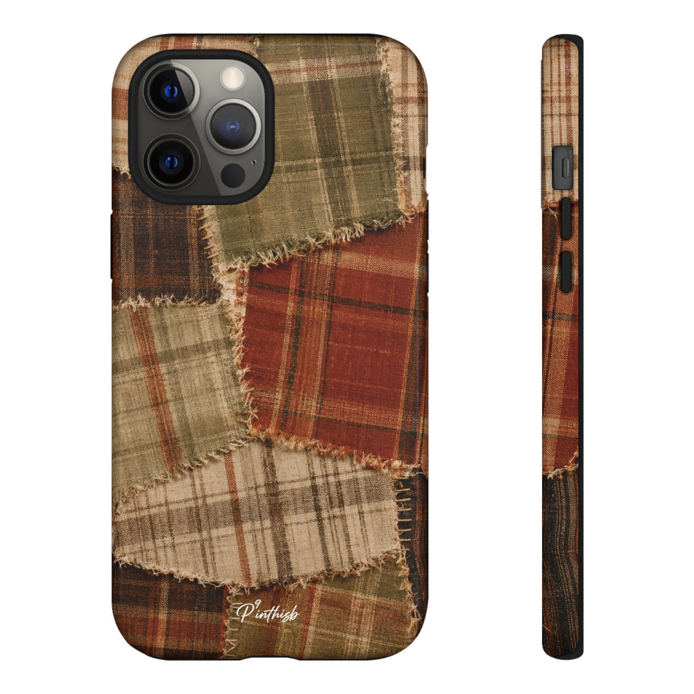 Rustic Fall Patchwork Tough Case