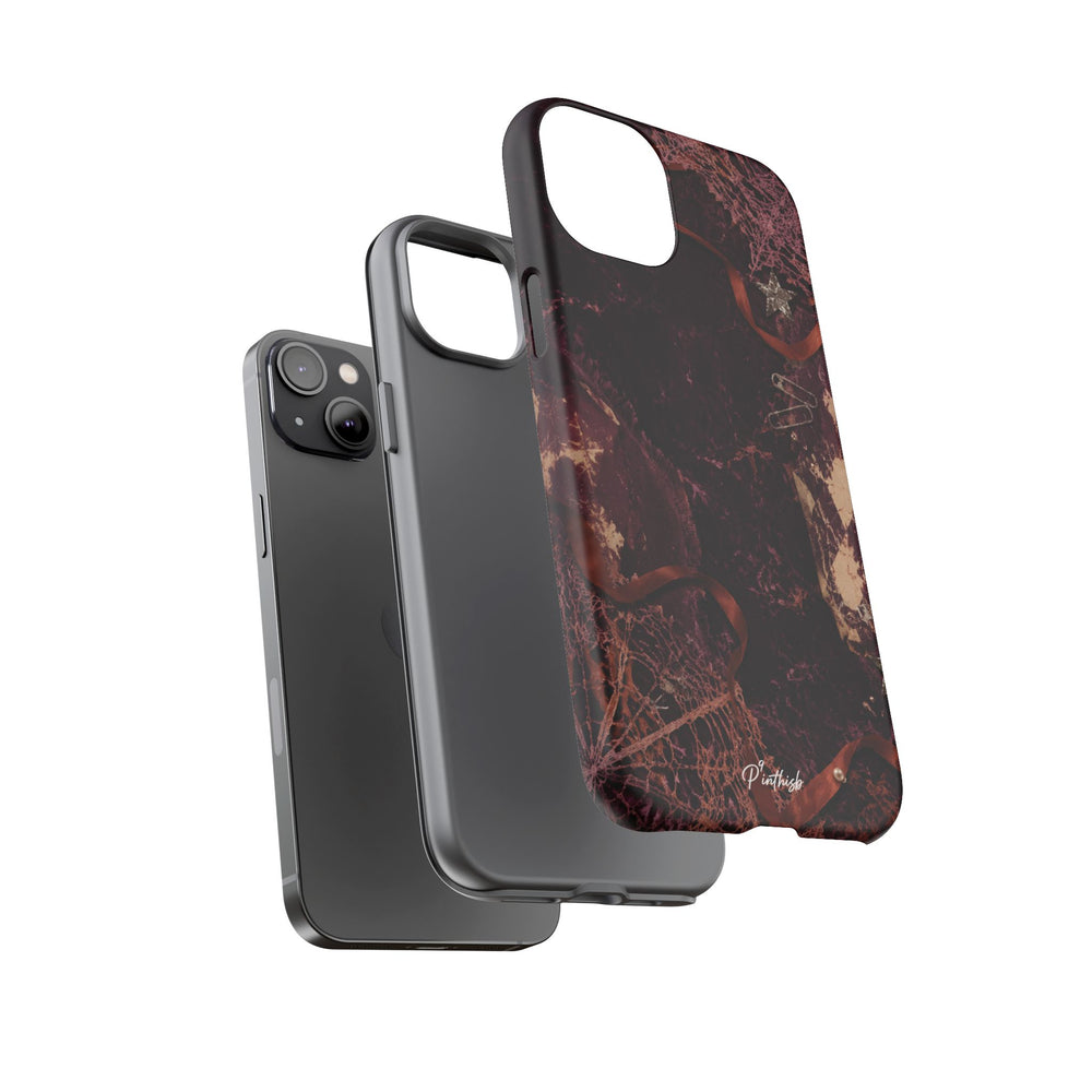 Dark Maroon Vintage Tough Case