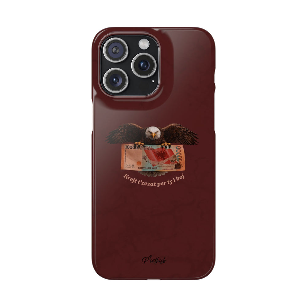 "Krejt t'zezat per ty i boj" Snap Case