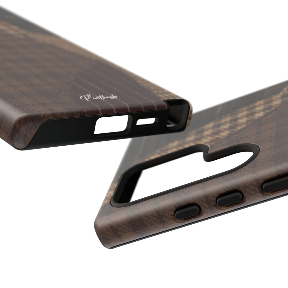 Rustic Brown Retro Tough Case