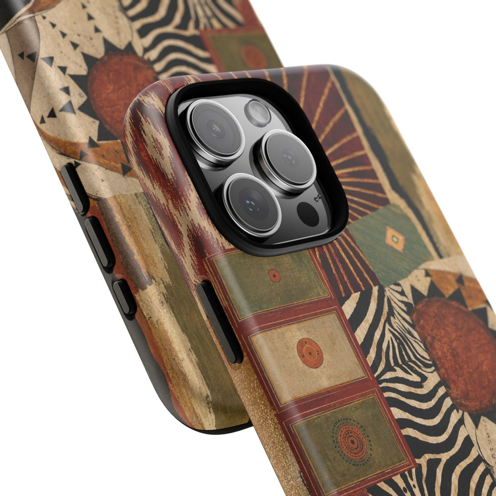 Abstract Boho Collage Tough Case