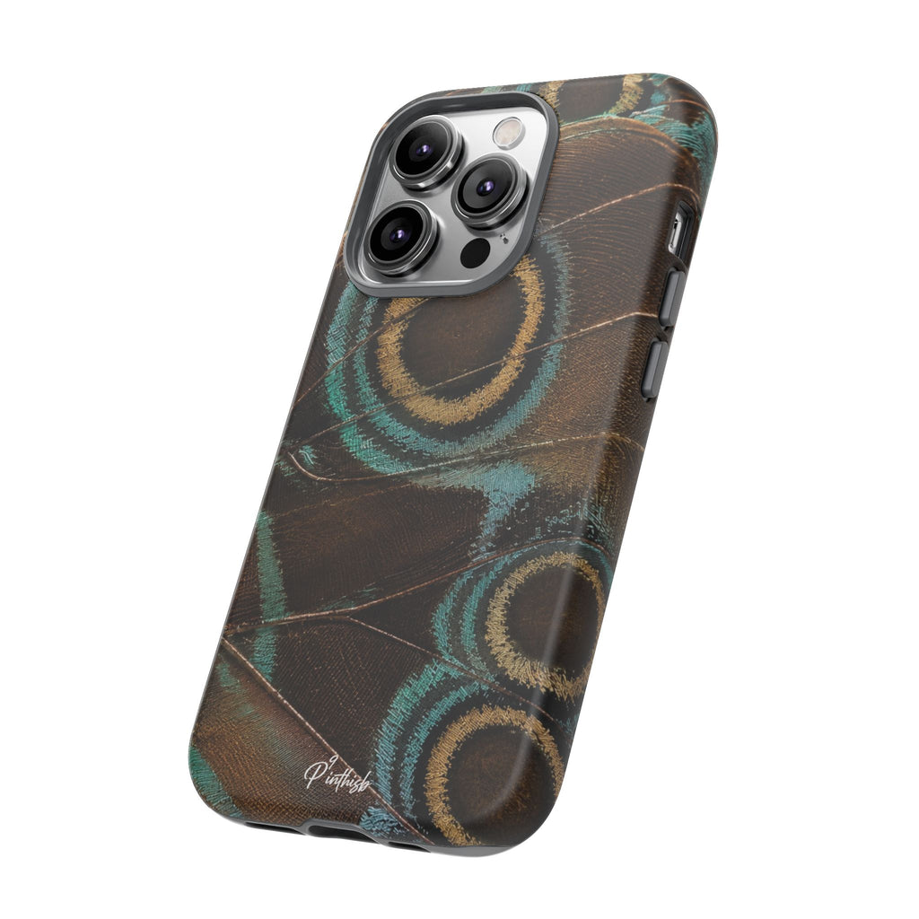 Peacock Feather Pattern Tough Case