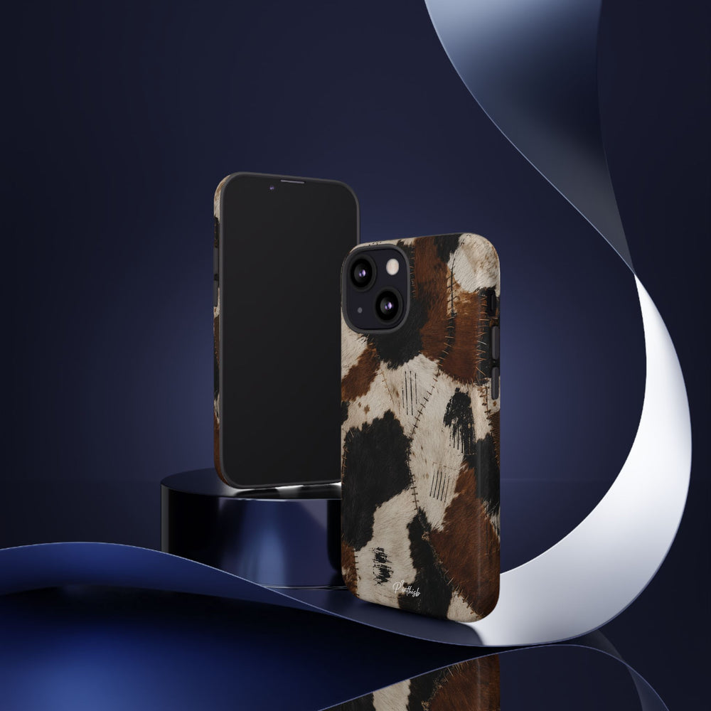 Brown & Black Animal Print Tough Case
