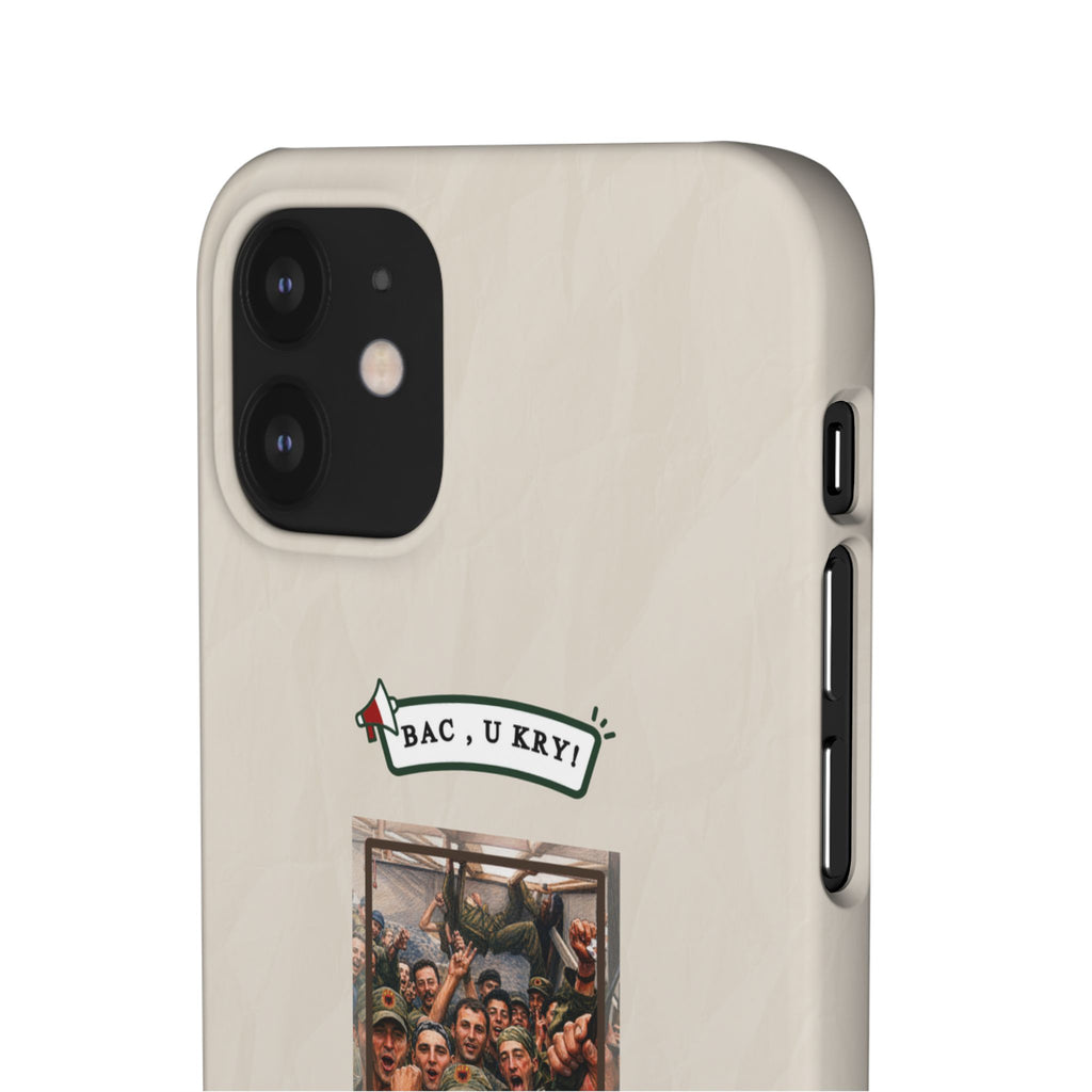 "BAC, U KRY!" Snap Case