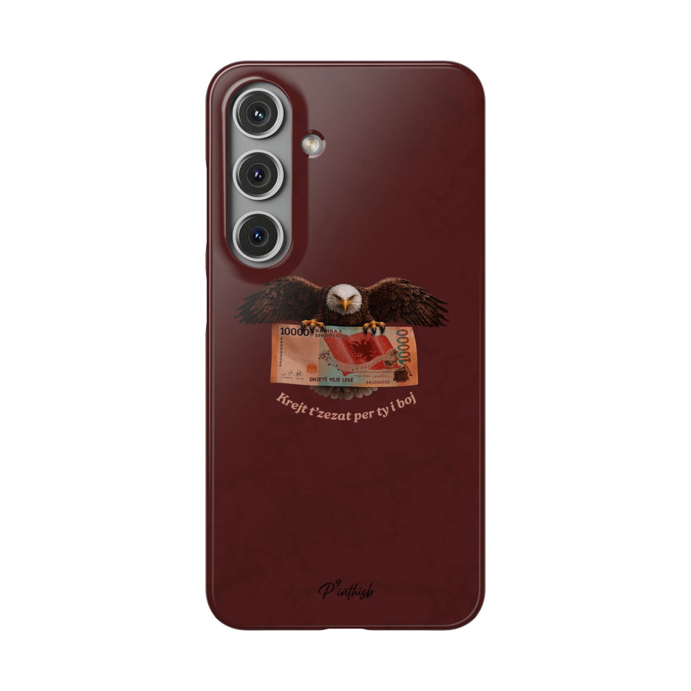 "Krejt t'zezat per ty i boj" Snap Case