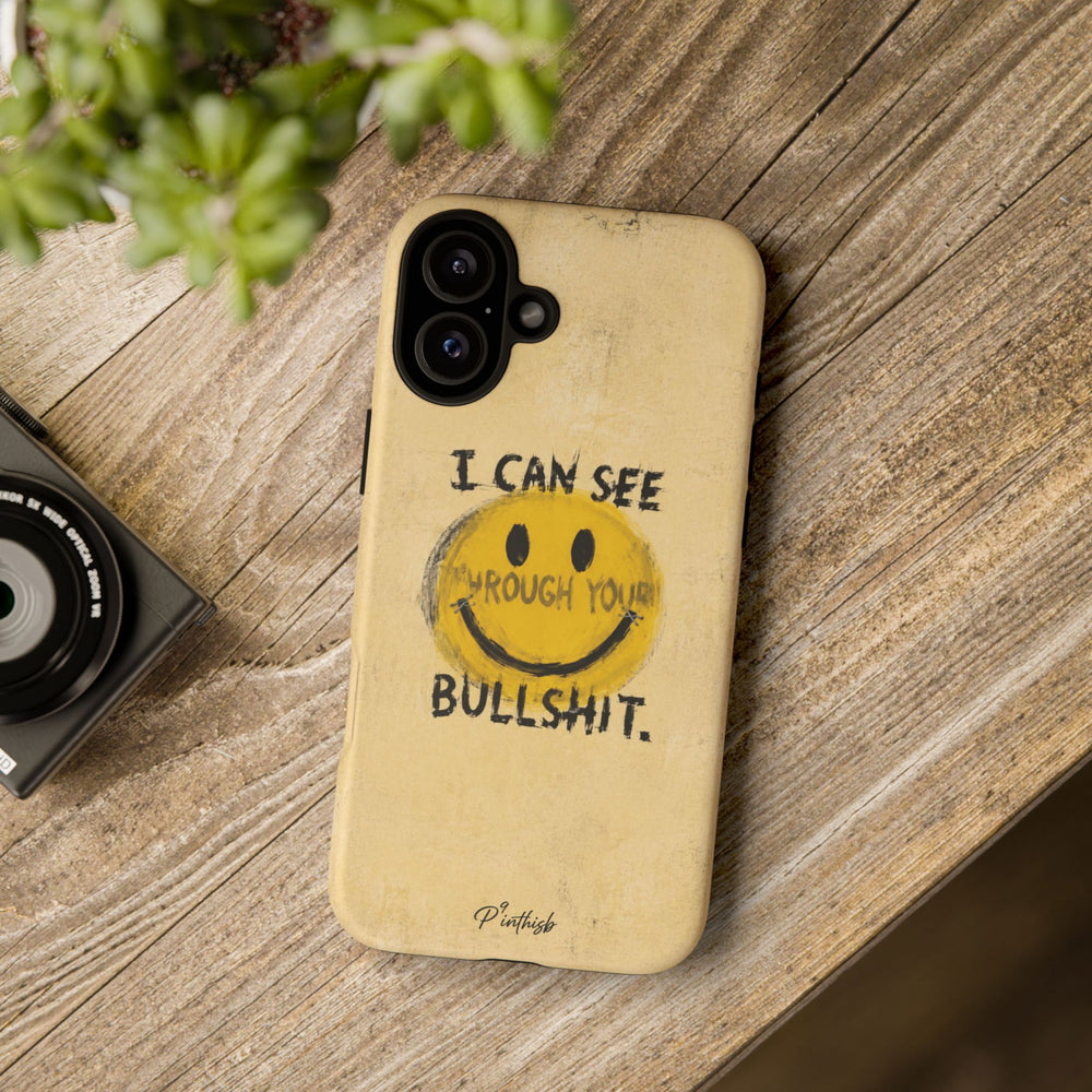 Smiley Anti-BS Tough Case