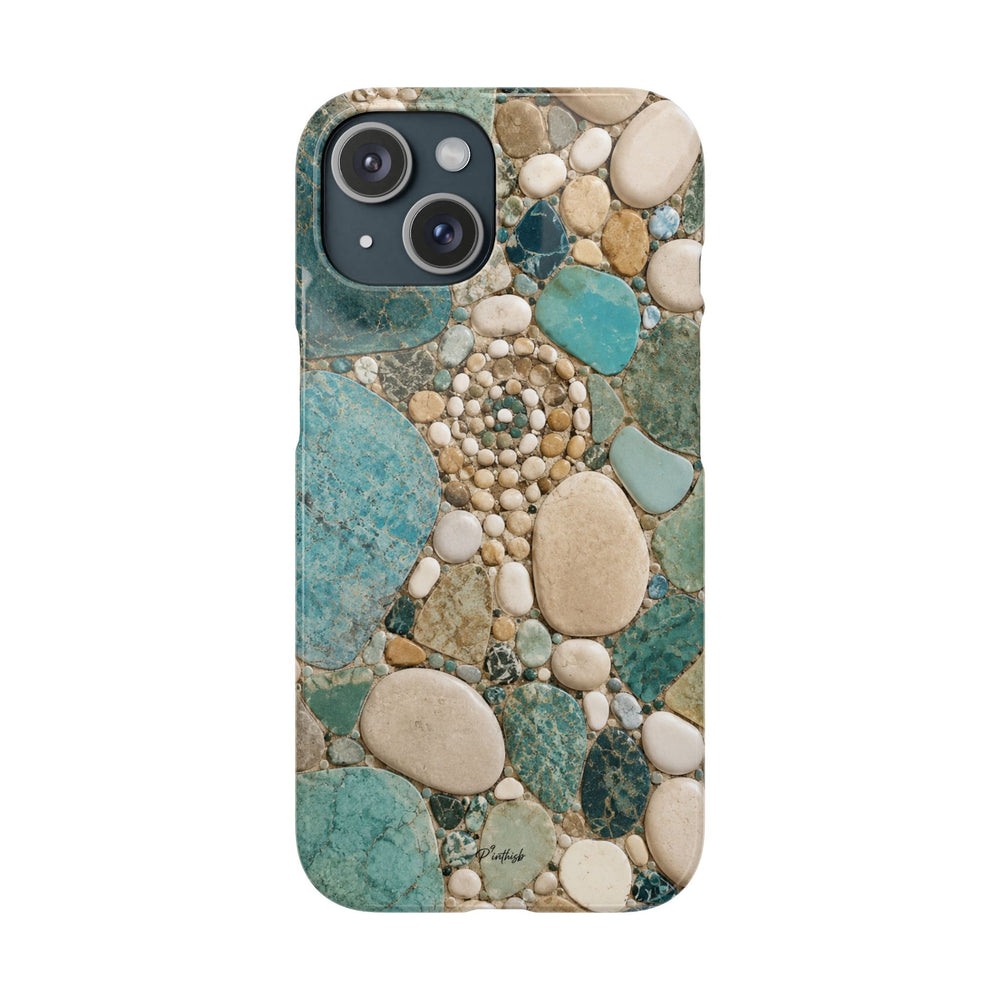 Sea Glass Mosaic Snap Case
