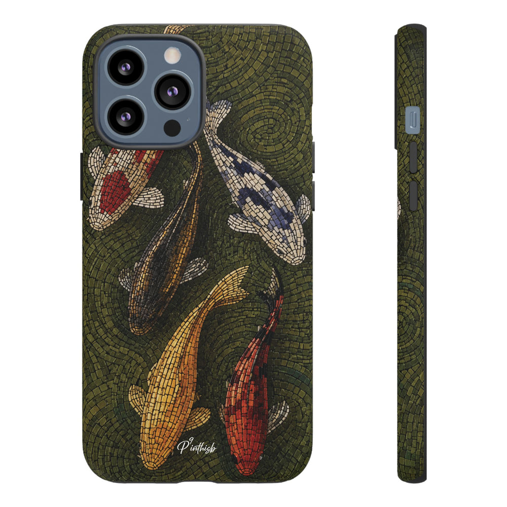 Fish Pond Tough Phone Case