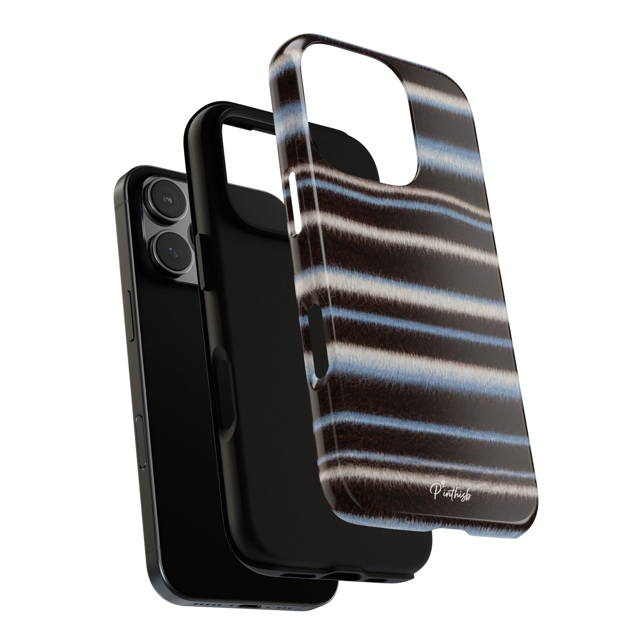 Striped Wave Tough Case