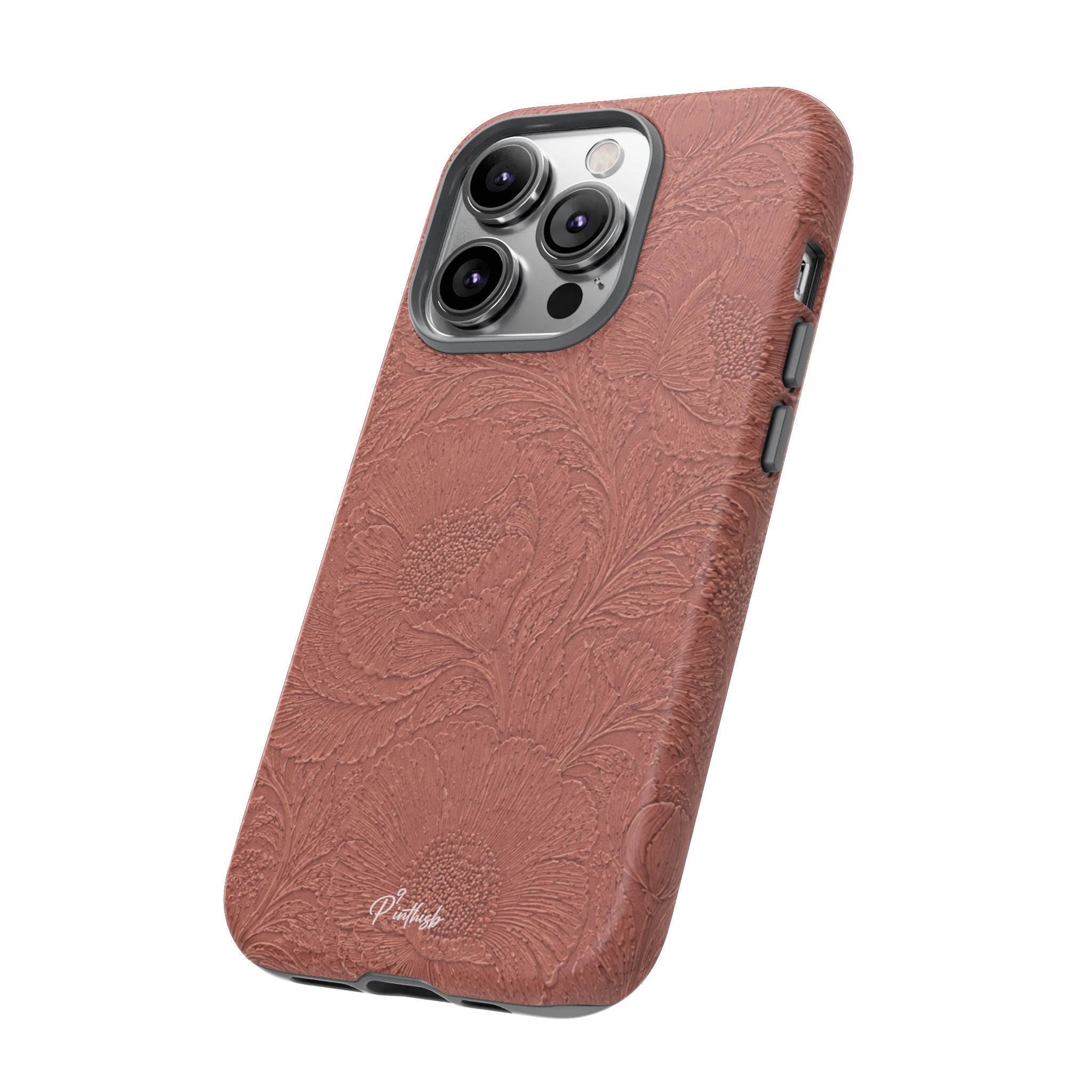 Embossed Floral Tough Case