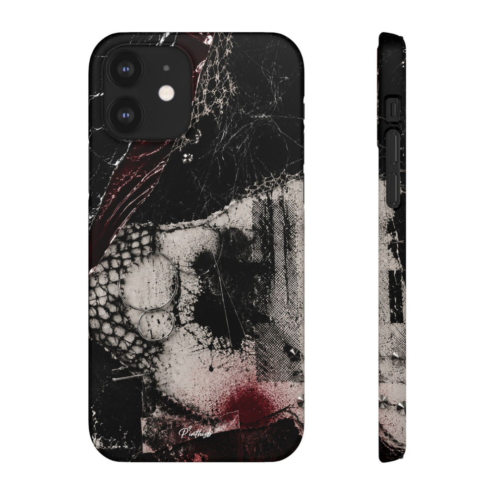 Midnight Static Snap Phone Case