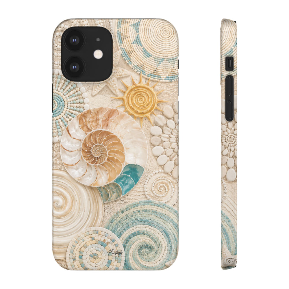 Coastal Seashell Snap Case