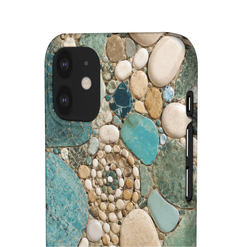 Sea Glass Mosaic Snap Case