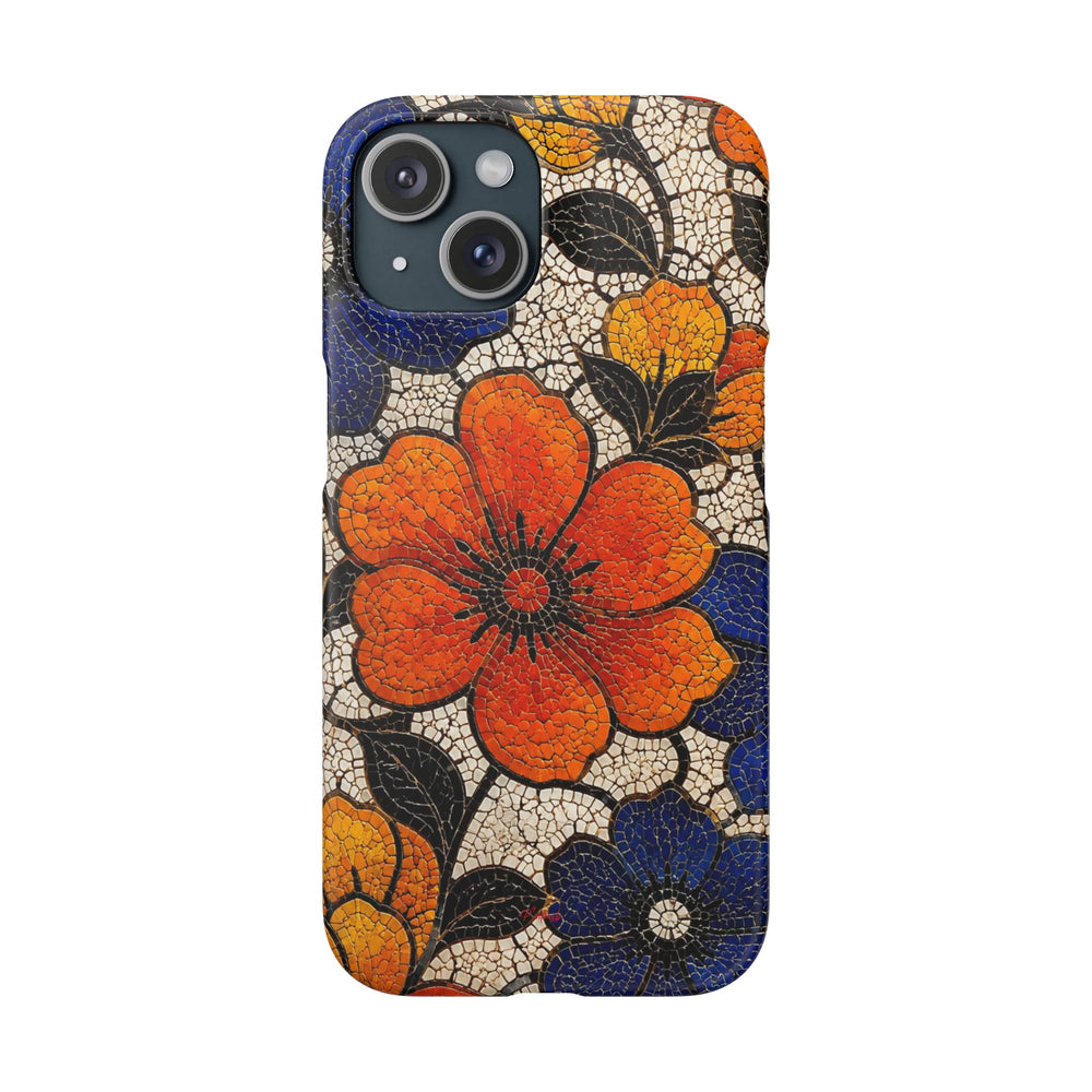 Floral Mosaic Snap Case