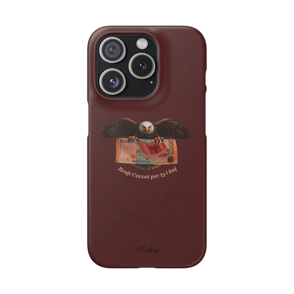 "Krejt t'zezat per ty i boj" Snap Case