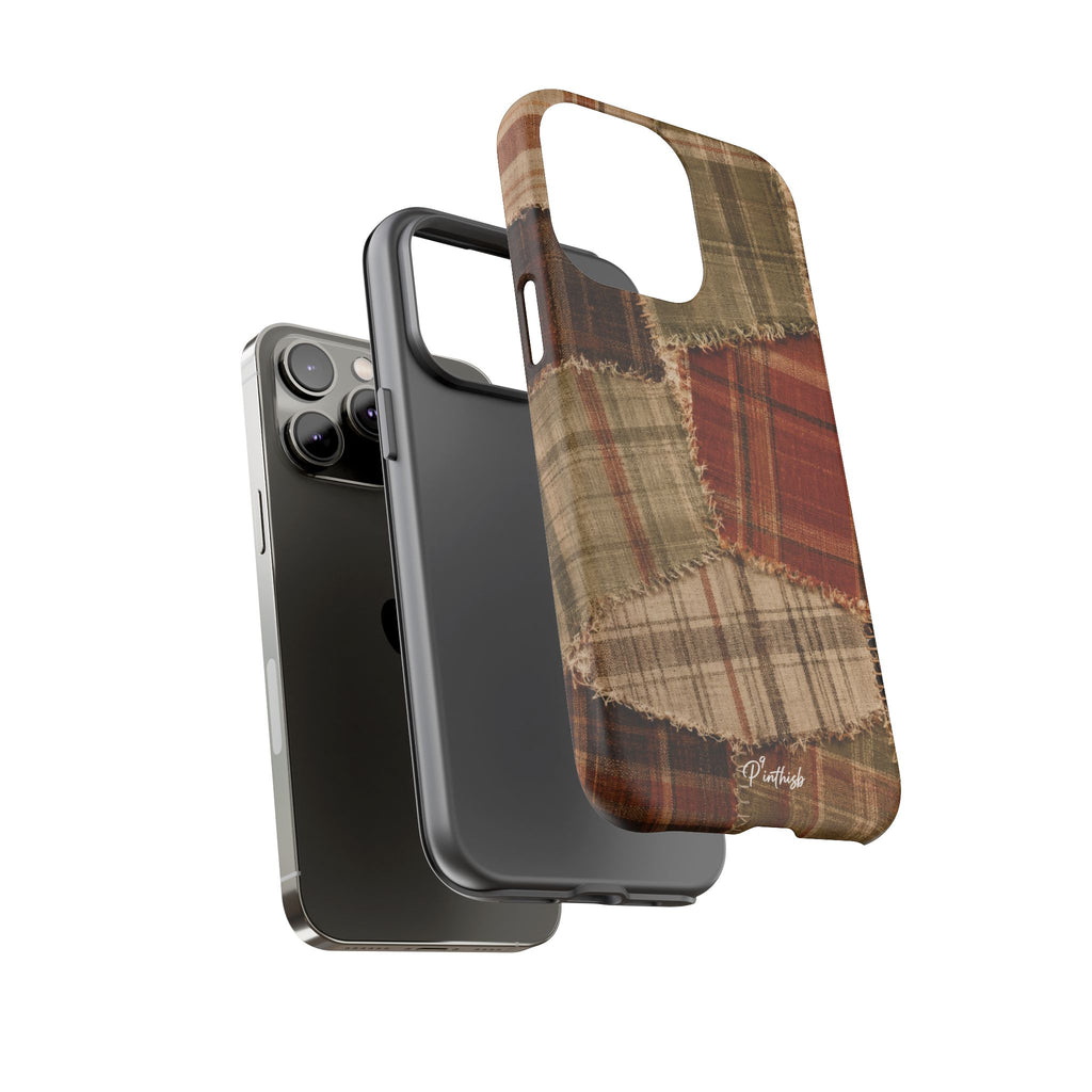 Rustic Fall Patchwork Tough Case