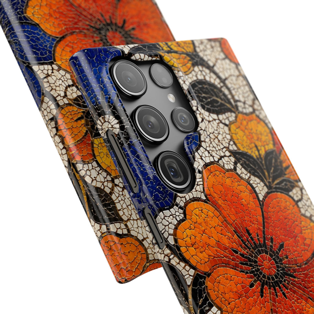 Floral Mosaic Snap Case