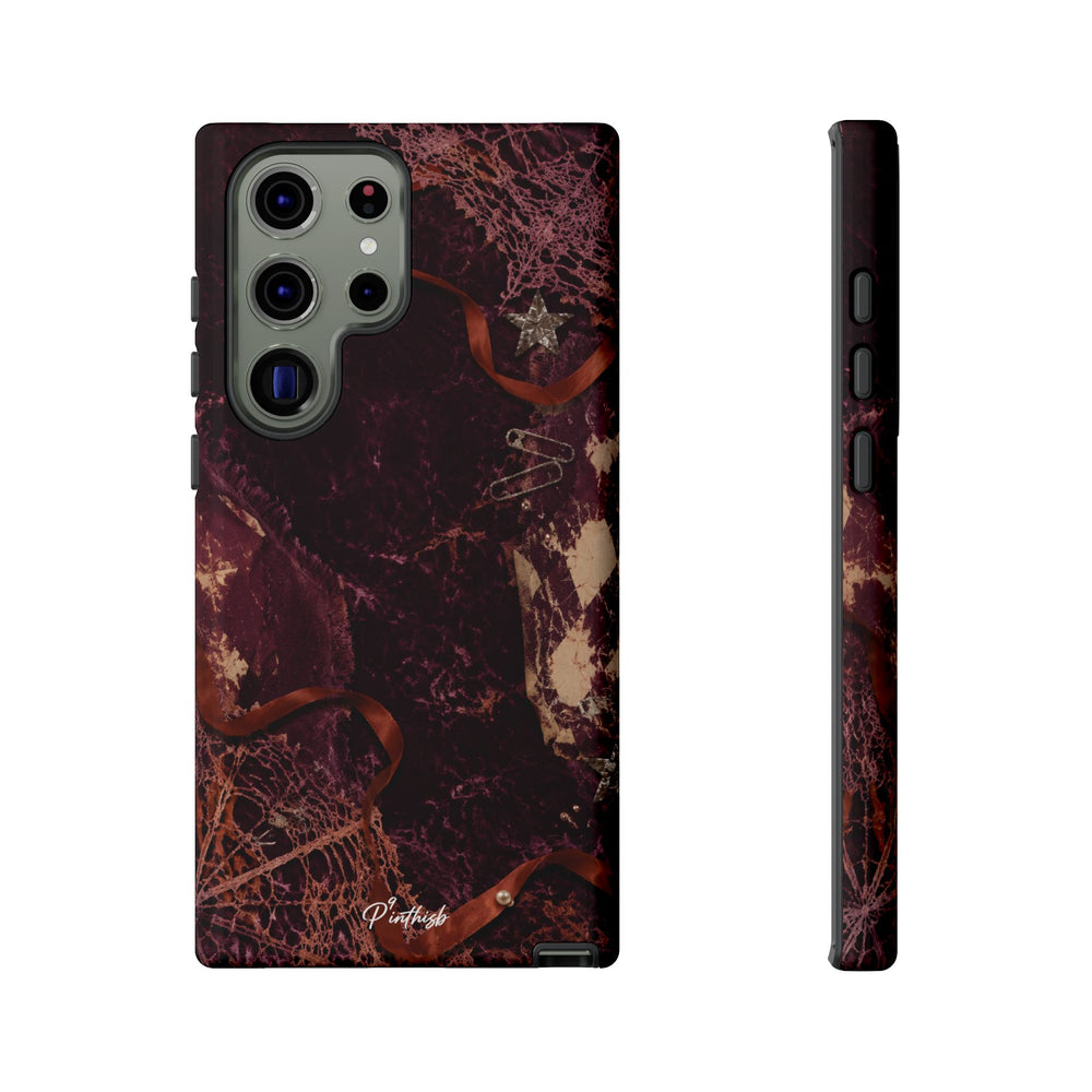 Dark Maroon Vintage Tough Case