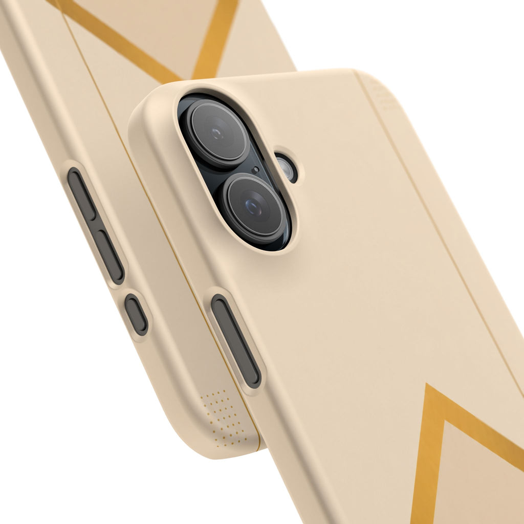 Gold Malboro Inspired Snap Phone Case
