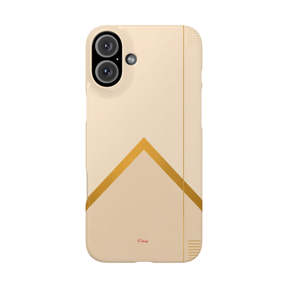 Gold Malboro Inspired Snap Phone Case