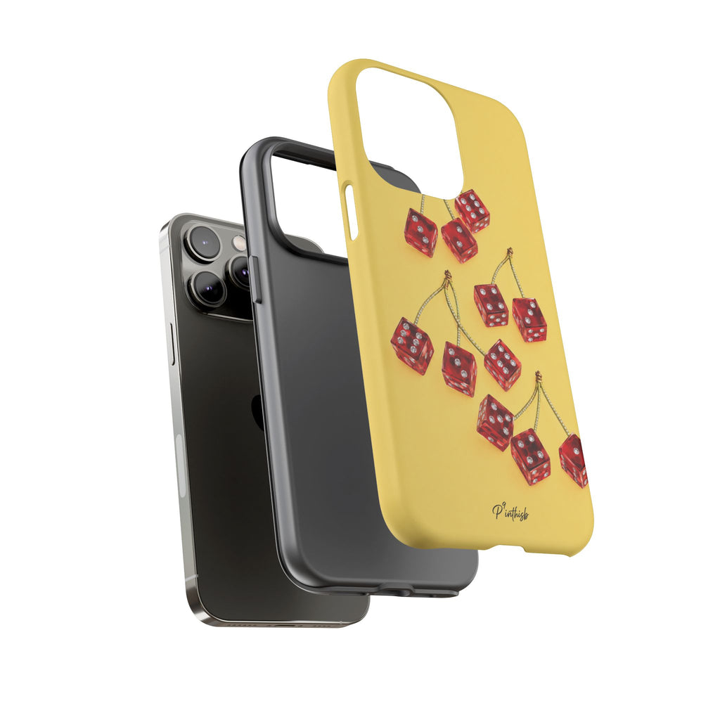 Cherry Dice Tough Phone Case