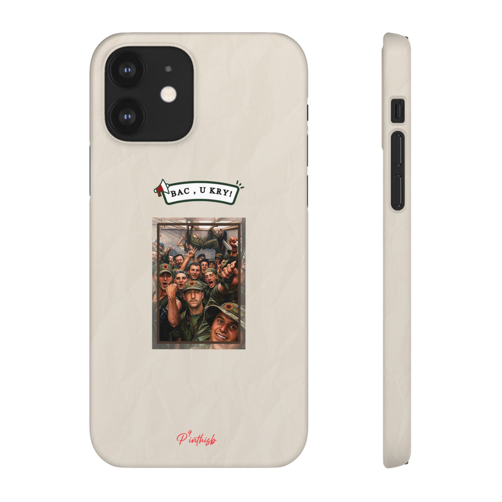 "BAC, U KRY!" Snap Case