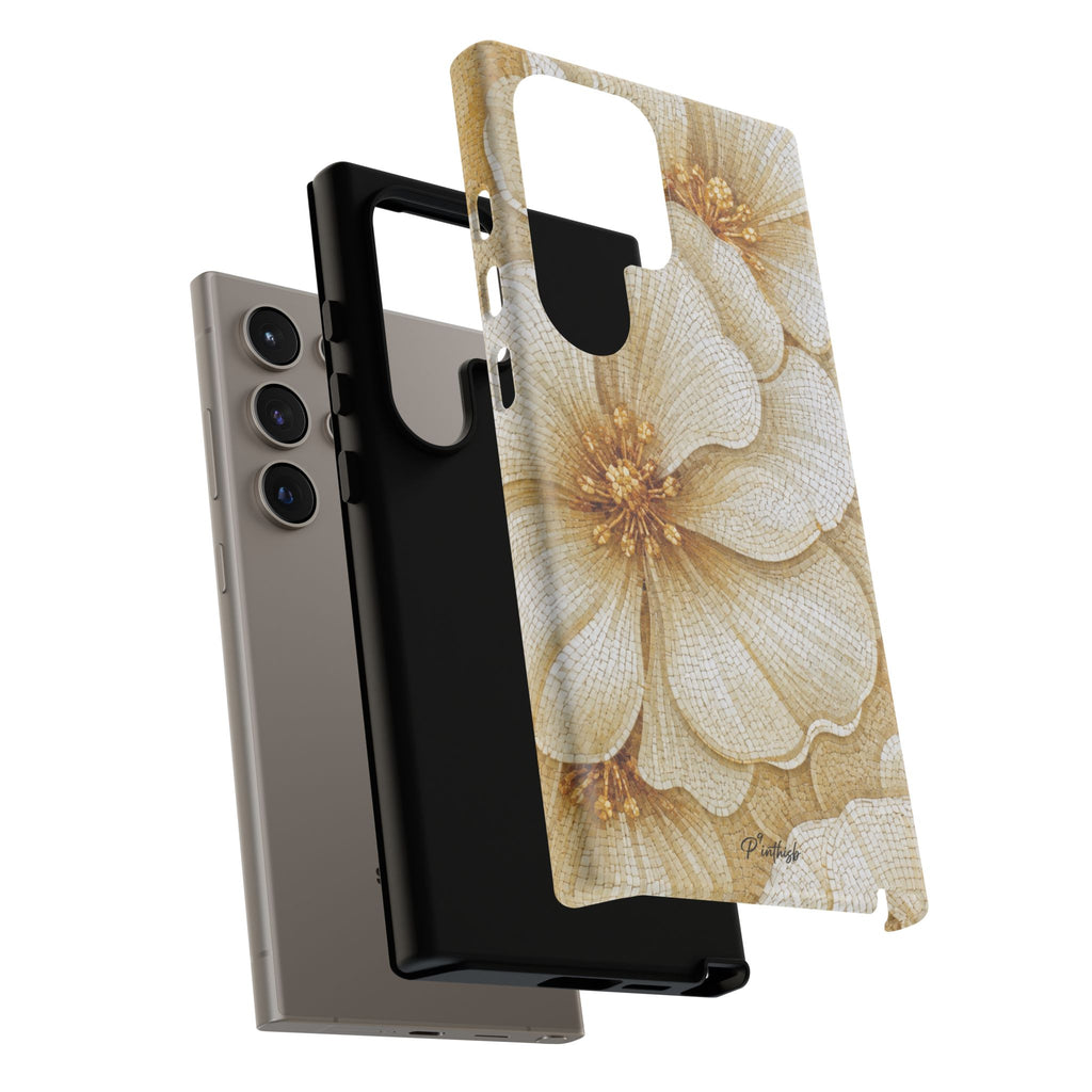 Floral Gold Bloom Tough Case