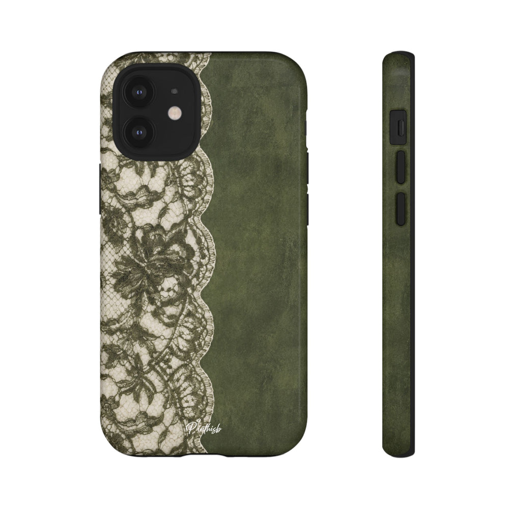 Olive Lace Tough Case