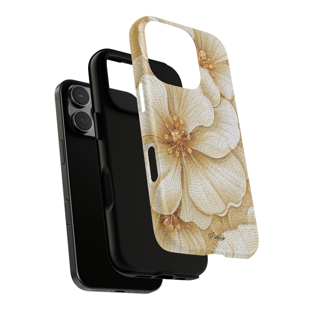 Floral Gold Bloom Tough Case