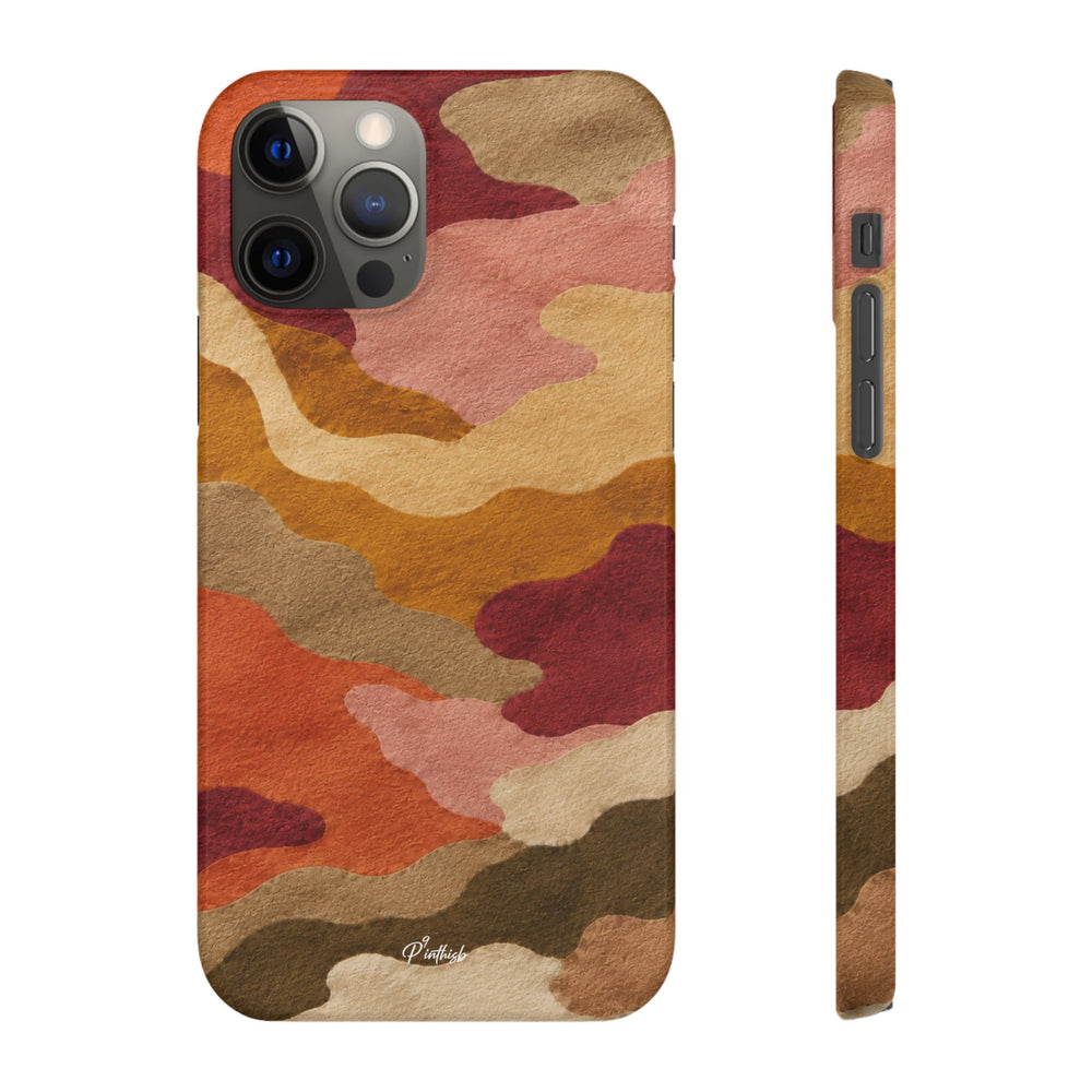 Watercolour Camo Snap Case