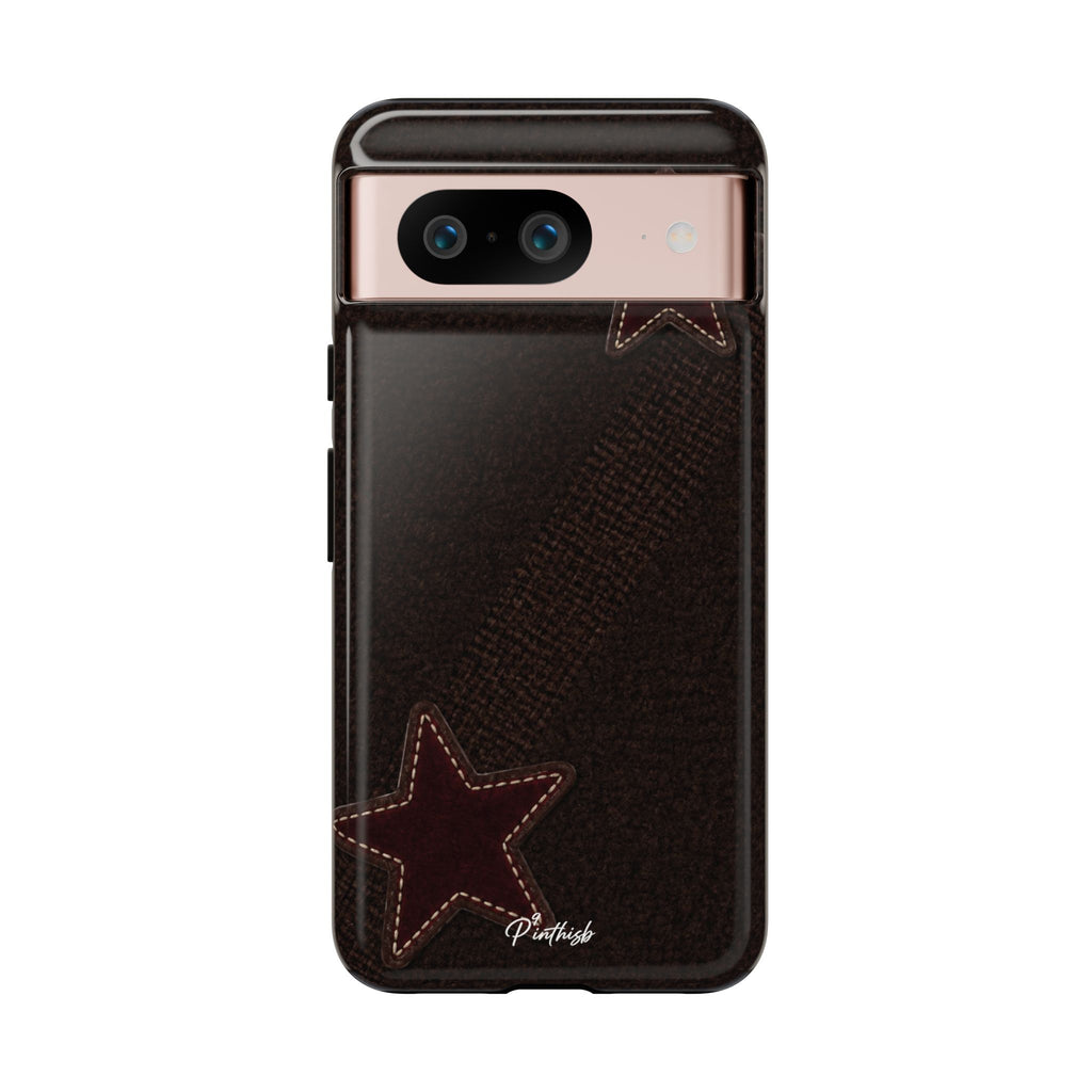 Rustic Stitched Star Phone Case