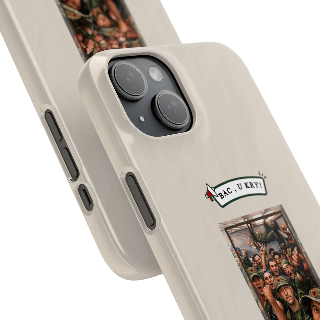 "BAC, U KRY!" Snap Case