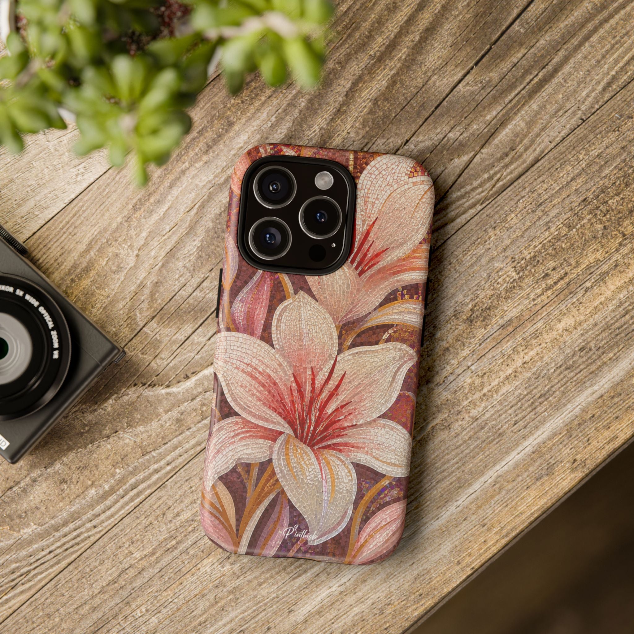 Floral Lily Tough Case