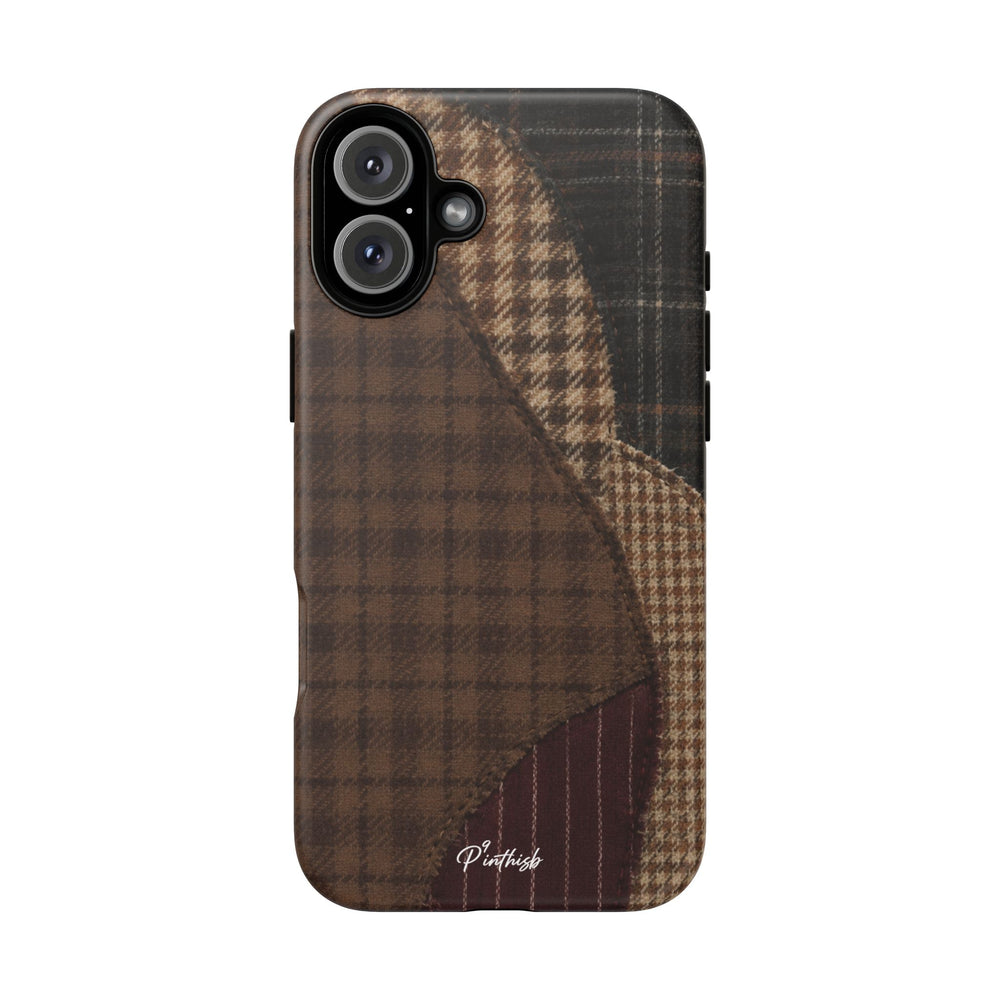 Rustic Brown Retro Tough Case