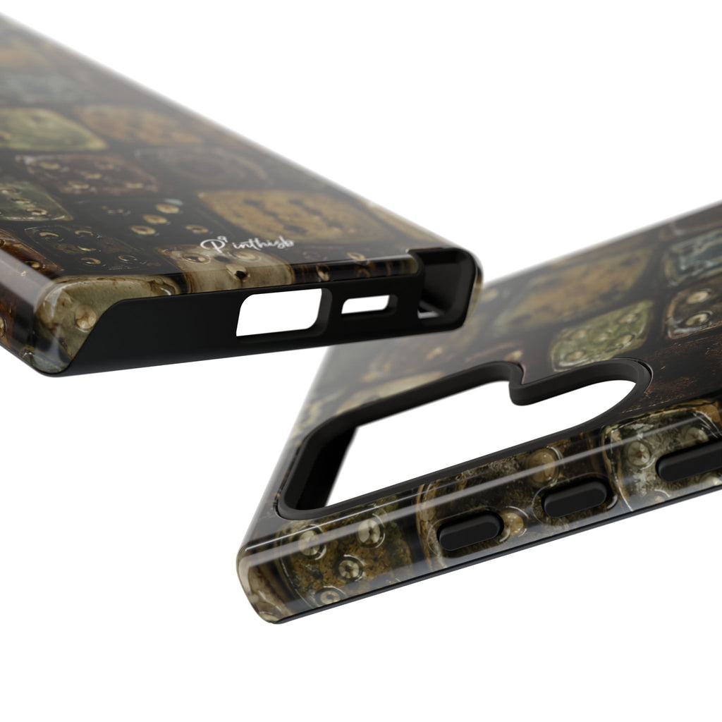 Vintage Dice Tile Phone Case