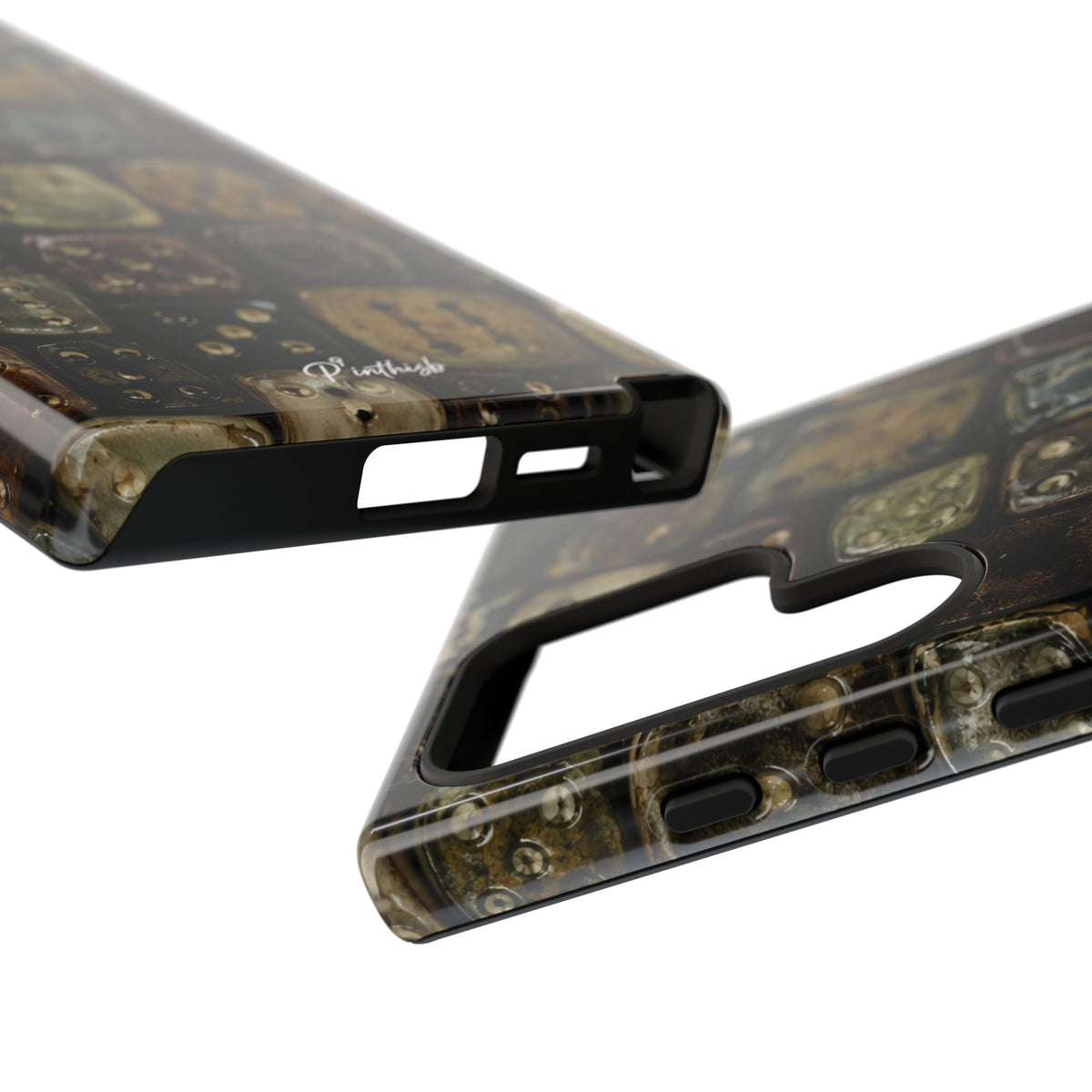 Vintage Dice Tile Phone Case