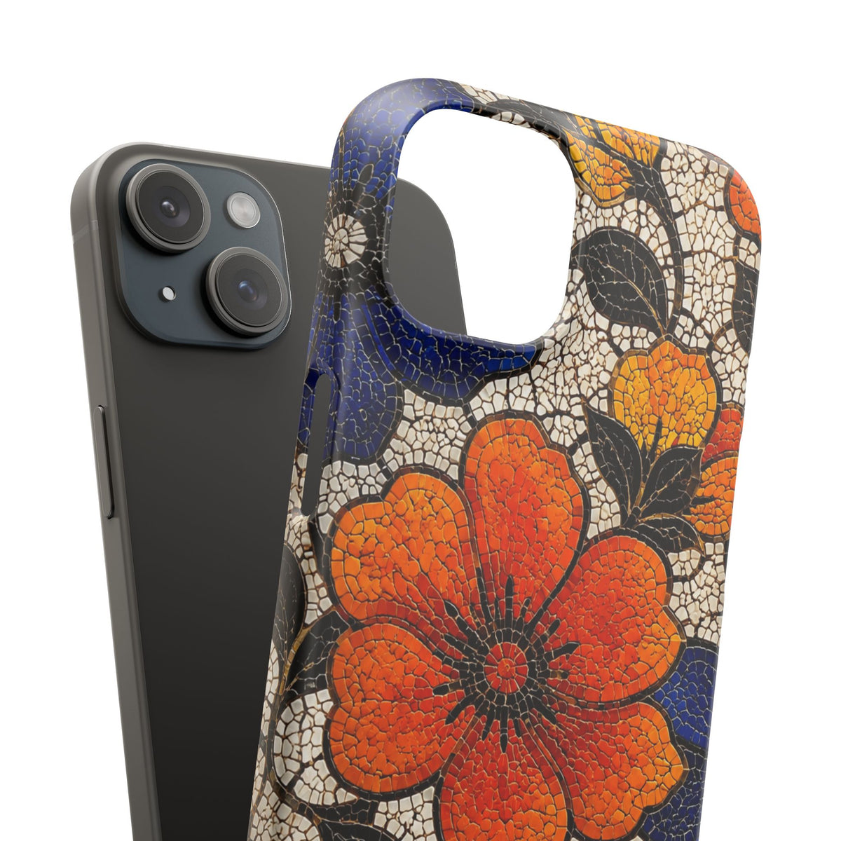 Floral Mosaic Snap Case