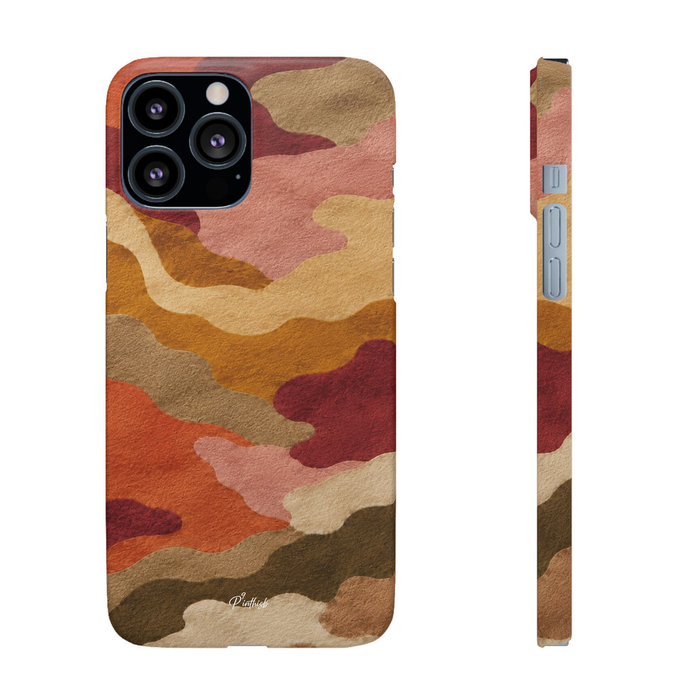 Watercolour Camo Snap Case