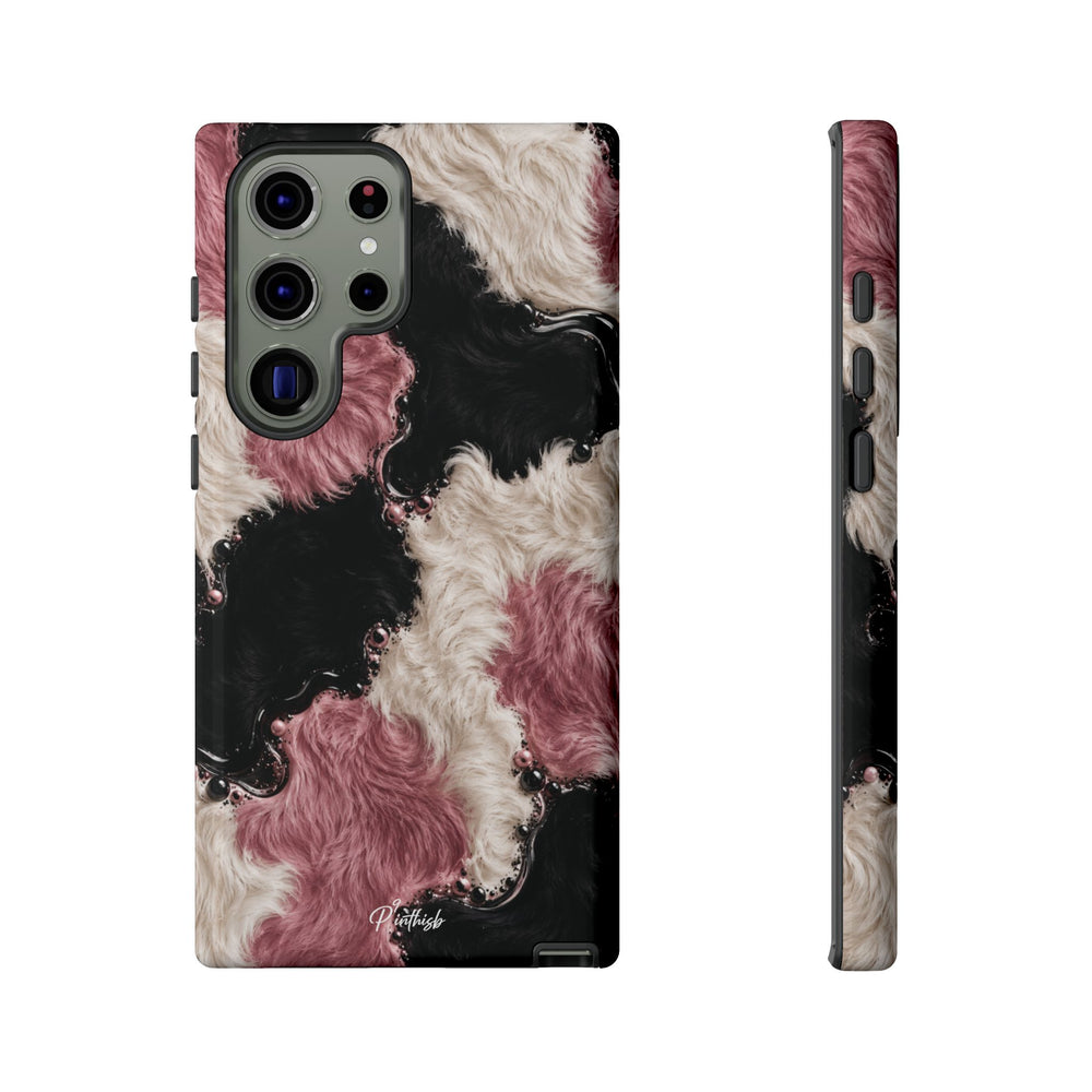 Cow Print Swirl Tough Case