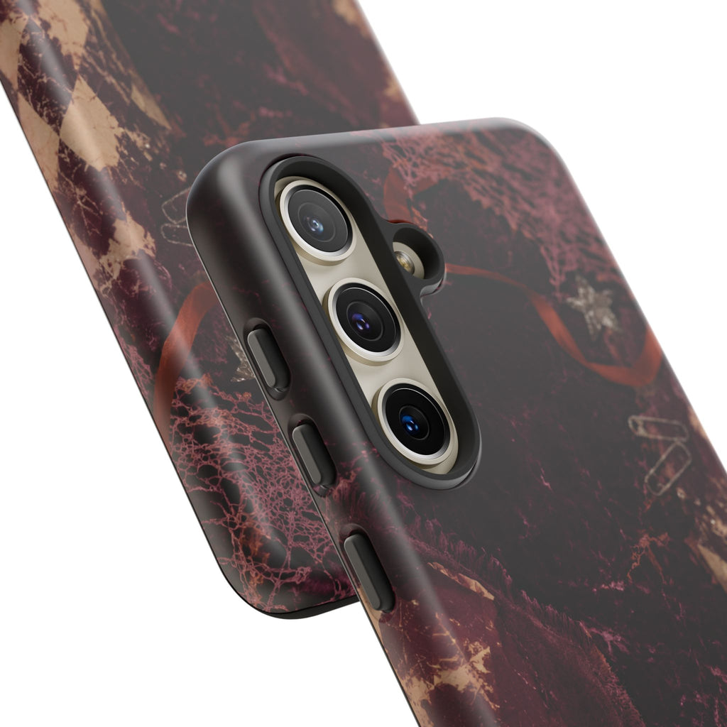 Dark Maroon Vintage Tough Case
