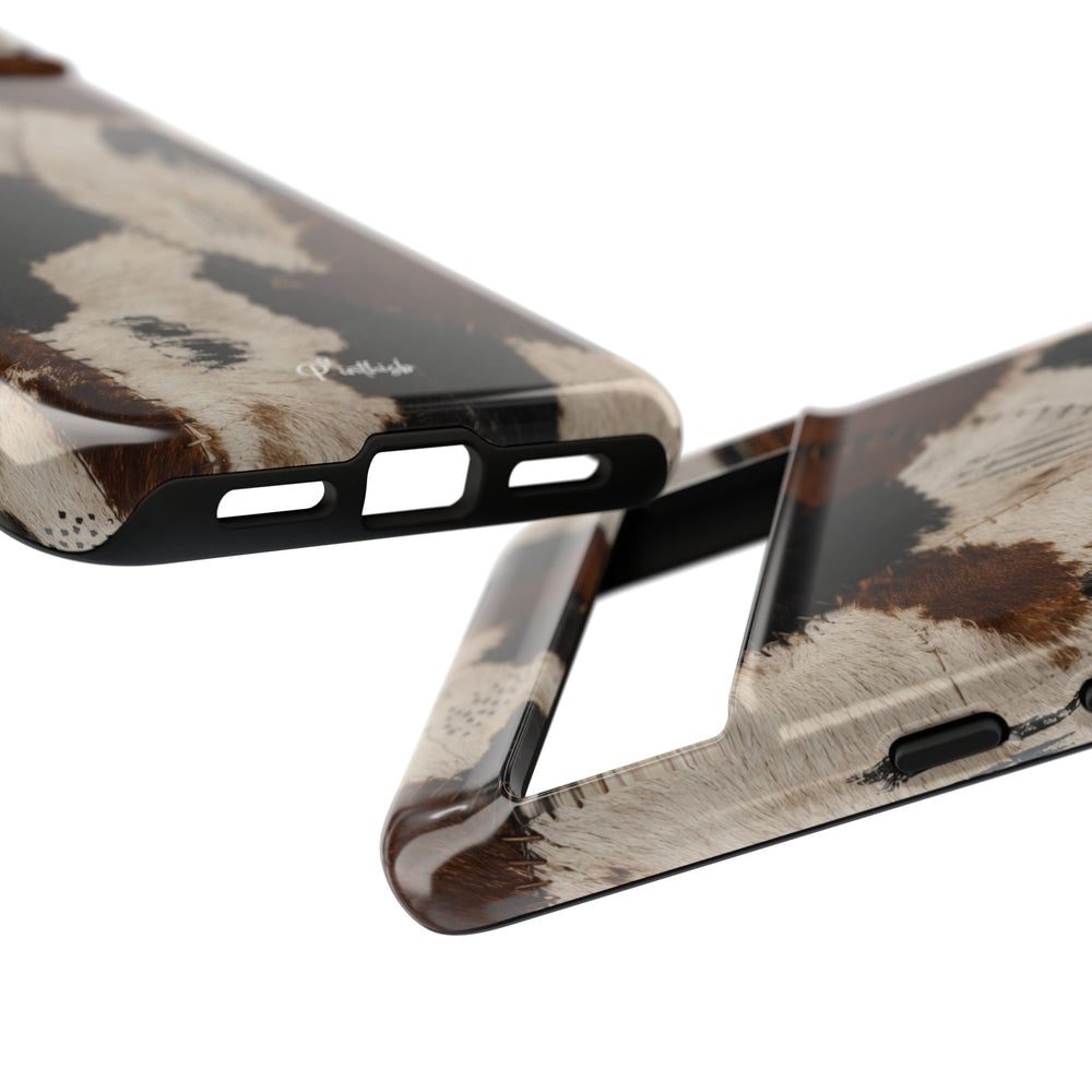 Brown & Black Animal Print Tough Case