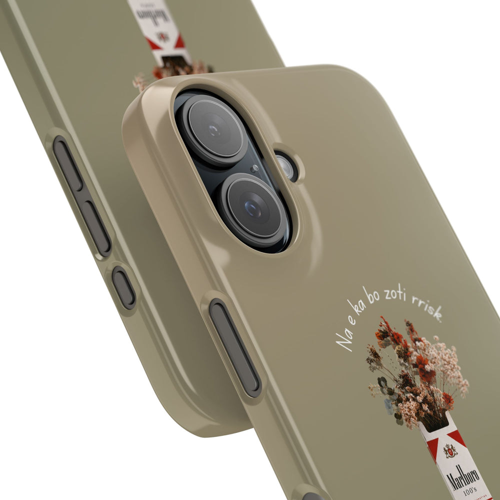 "Na e ka bo zoti rrisk." Snap Phone Case