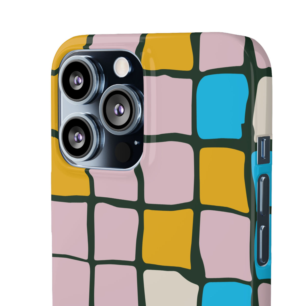 Color Grid Snap Phone Case