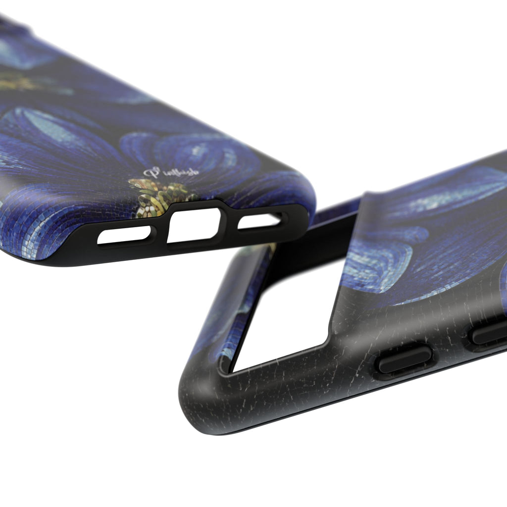 Blue Floral Tough Case